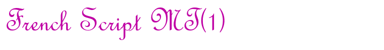 French Script MT(1)